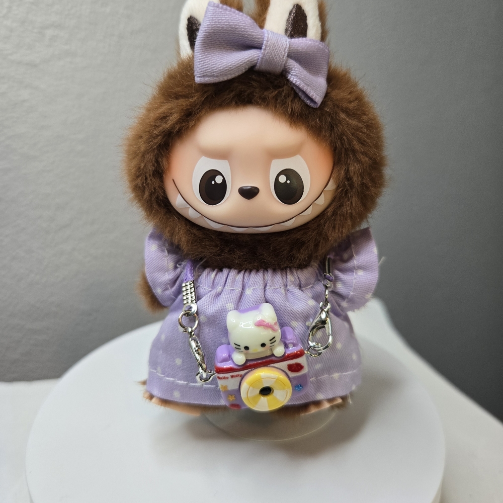 Pin For Love NEW Outfits  Purple Dress And Bow With  Camera